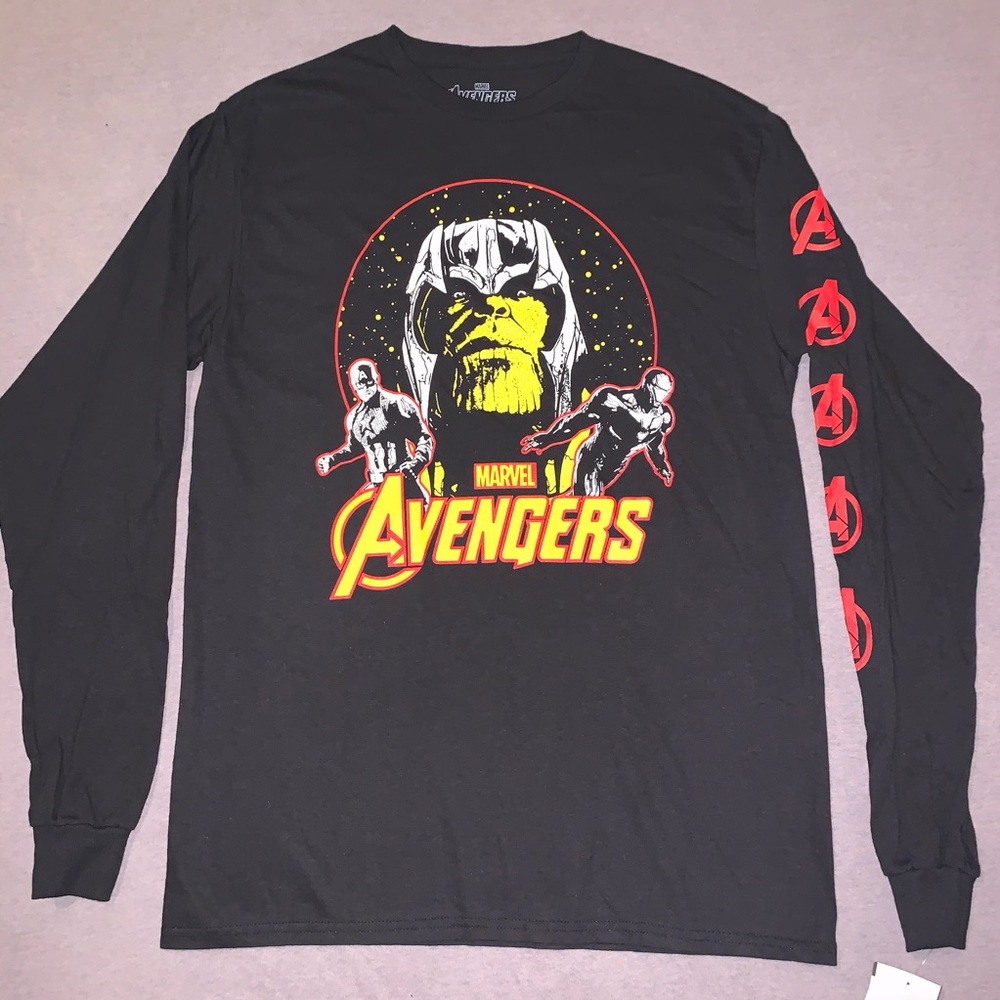Marvel Avengers long sleeve tee